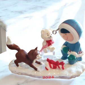 Hallmark 2024 FROSTY FRIENDS 45th Series Ornament BRAND NEW